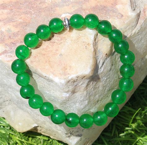 green aventurine bracelet for men